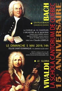 Affiche Bach Vivaldi